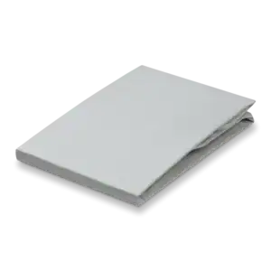 Kussensloop Percal Silver Grey 088